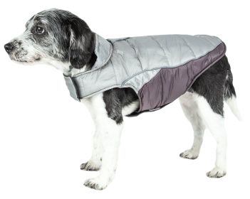 Helios Hurricane-Waded Plush 3M Reflective Dog Coat w/ Blackshark technology (size: medium)